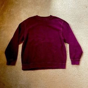 Mens maroon sweater